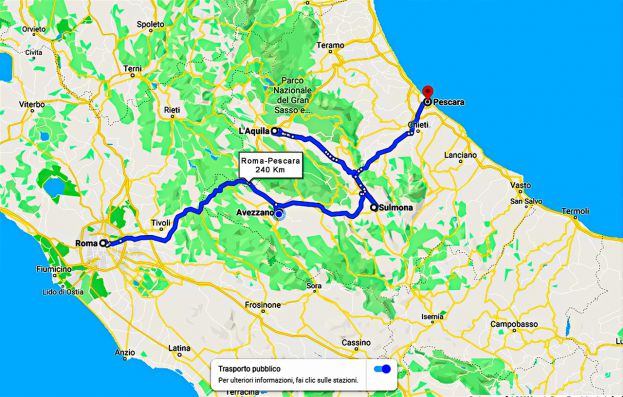 Linea Ferroviaria Ropma-Pescara