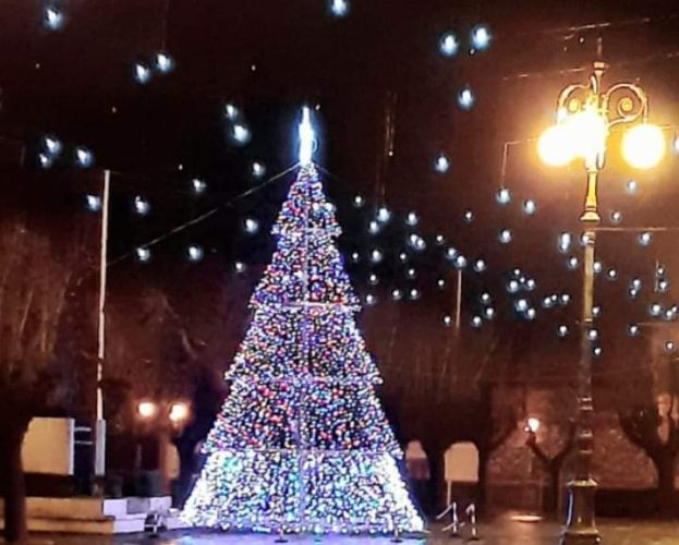 Albero di Natale a Luco dei Marsi