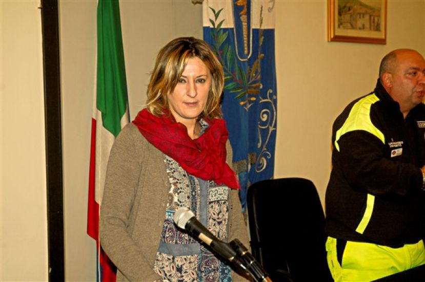 CARSOLI,1° CORSO VOLONTARIO PROTEZIONE CIVILE.LORENZA MUZI:”UN UNICO COORDINAMETO PER LA PIANA DEL CAVALIERE”