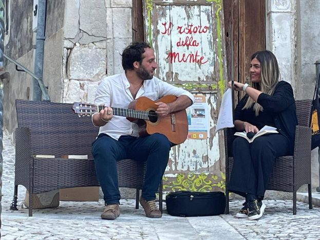 PEPPE MILLANTA+ ALESSANDRA RENZETTI, presentazione a Pretoro