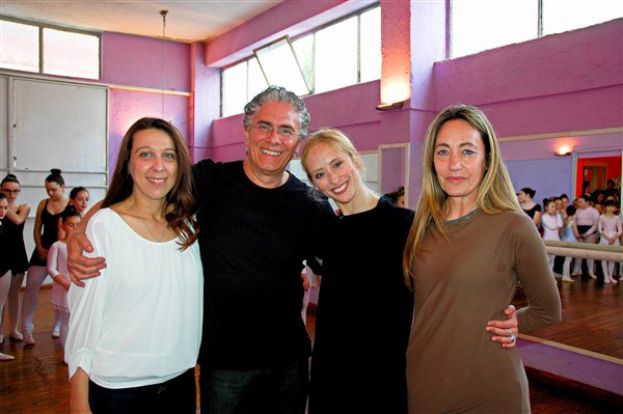 Valia Nazzarro,Alfonso Paganini, Gaia Straccamore e Cinzia Cipriani