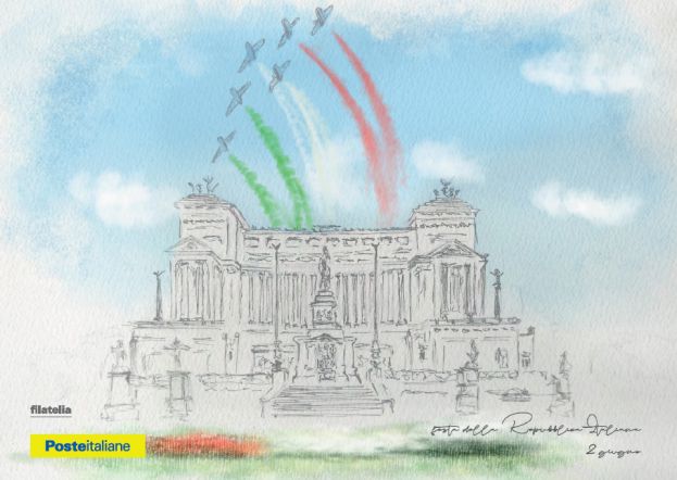 Cartolina Festa della Repubblica