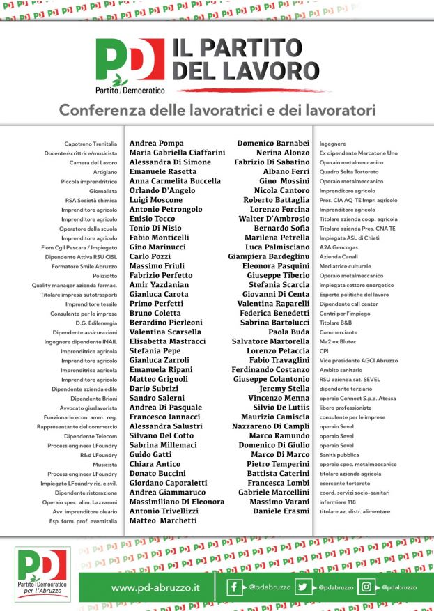 Conferenza Lavoro