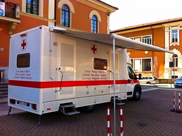 CARSOLI, UN SUCCESSO LA RACCOLTA SANGUE ORGANIZZATA DALLA CROCE ROSSA