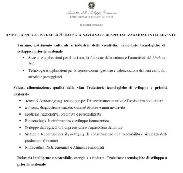 Ministero Dello Sviluppo Economico