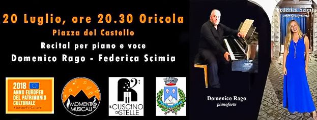 Locandina del Recital Musicale