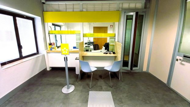 Gli interventi 'Polis' realizzati in un ufficio postale