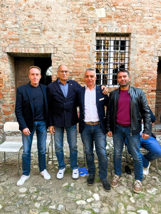 Nella foto in allegato da sx a dx: Matteo Campanini, Evaldo Pavanello, Luca Sforzini e Marco Pilla