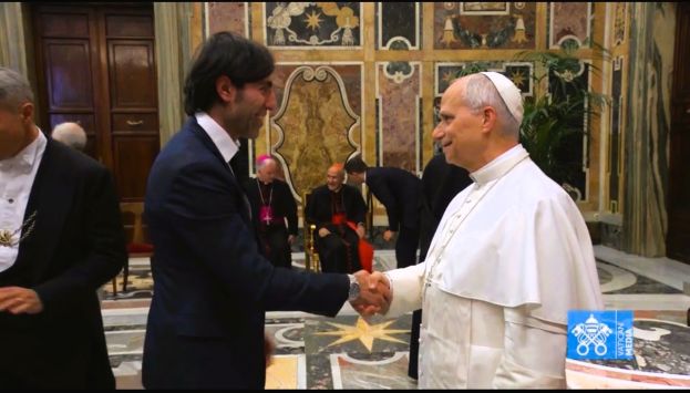 MIRKO MASCIOLI E PAPA LEONE XIV