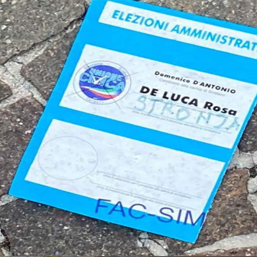 Volantino Elettorale