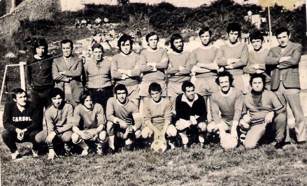 CARSOLI,CAMPIONATO DI 1° DIVISIONE 1972/1973:POPOLI-CARSOLI