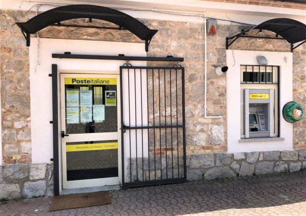 L'ufficio postale di Montebello sul Sangro