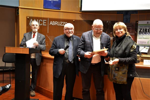 Il premiato Antonio Frattale