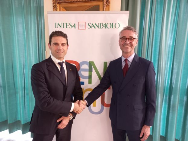 Roberto Gabrielli (Direttore Regionale Lazio e Abruzzo di Intesa Sanpaolo) e Giammarco Giovannelli (Presidente Federalberghi Abruzzo)
