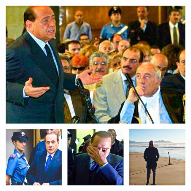 Silvio Berlusconi e Francesco Macrì