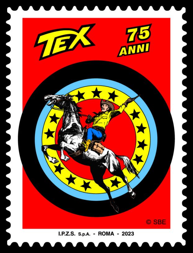 Francobollo Tex Willer