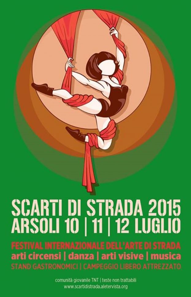 "SCARTI DI STRADA",IL FESTIVAL INTERNAZIONALE DELL'ARTE AD ARSOLI DAL 10 LUGLIO