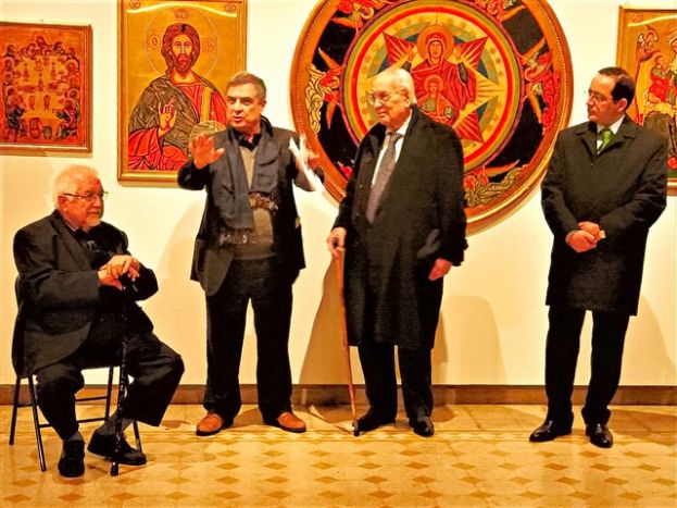 C.Udroiu, D. Maffia, Sen. E. Colombo, M. Barbulescu
