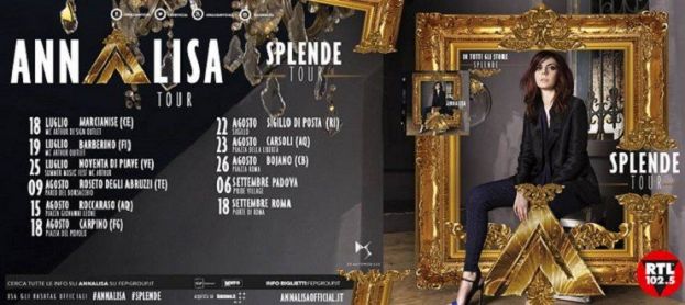 ANNALISA SCARRONE IN CONCERTO A CARSOLI DOMENICA 23 AGOSTO