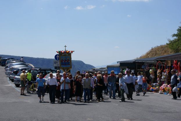 CARSOLI,PELLEGRINAGGIO AL SANTUARIO DELLA SANTISSIMA TRINITA'