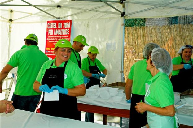 CASTEL DI TORA, UN SUCCESSO LA VENTUNESIMA SAGRA DEGLI STRIGLIOZZI PRO AMATRICE(FOTO)