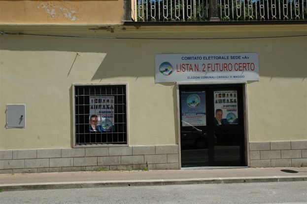 INAUGURAZIONE DELLA SEDE ELETTORALE DELLA LISTA"FUTURO CERTO"