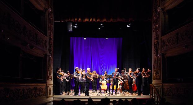 Ensemble Baccano al Concerto Notturno al Teatro Rossetti di Vasto, 29_08_2025, PH_ Studio 214 Oltre la Fotografia