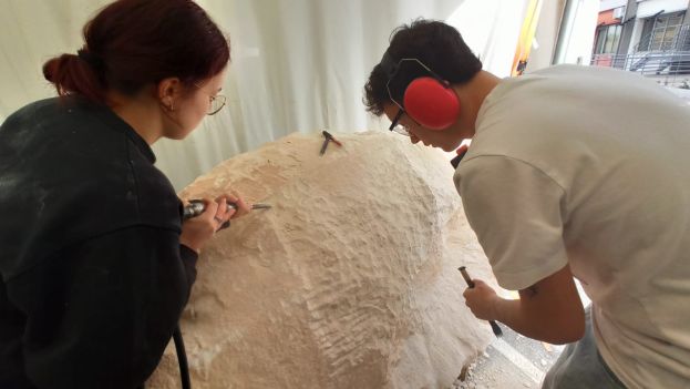 Ragazzi di Vasto al lavoro