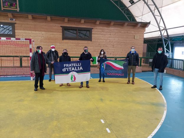 Flash Mob di i Fratelli D'Italia