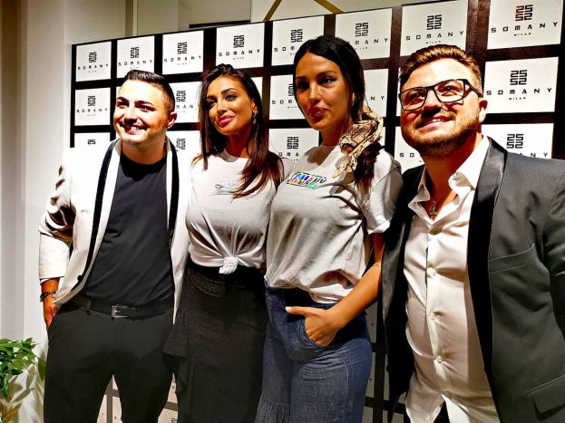 Pasquale e Danilo Errico con Cristina e Rosa