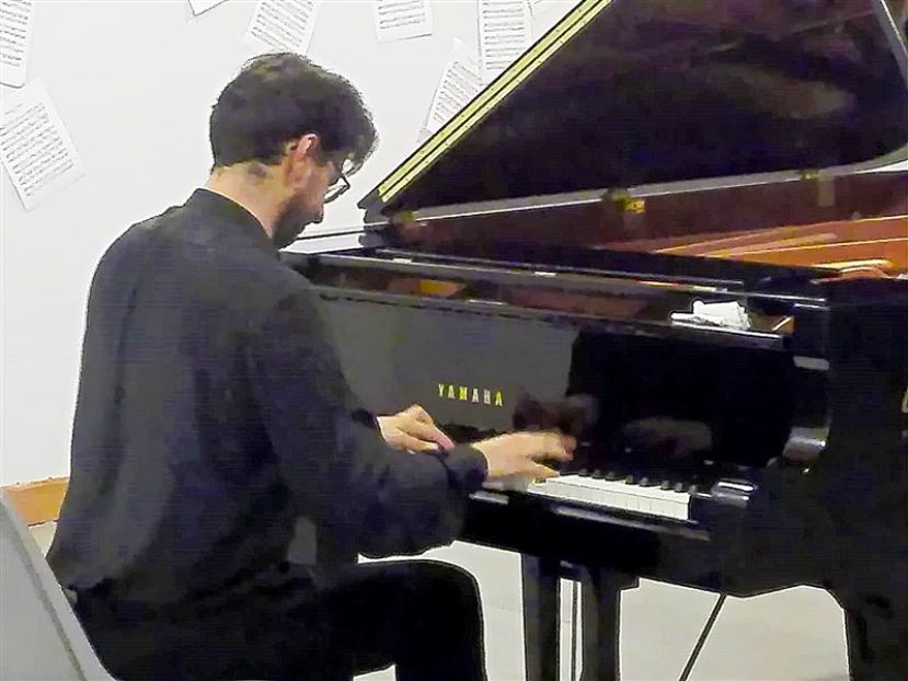 Il pianista Roberto Imperatrice