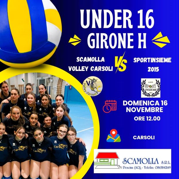 Under 16 Volley Carsoli