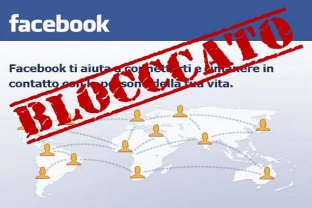 Blocco Facebook