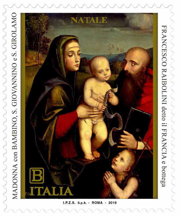 Francobollo per il Santo Natale