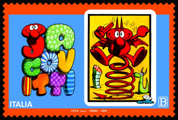 Francobollo Benito Jacovitti