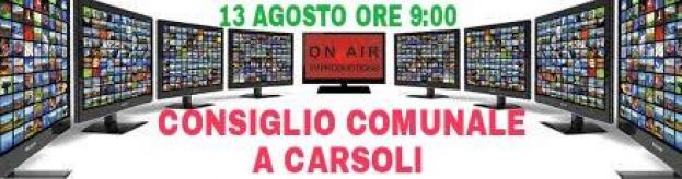 CARSOLI,"STREAMING E STAMPA LOCALE"