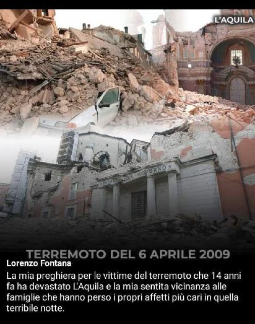 Terremoto L'Aquila