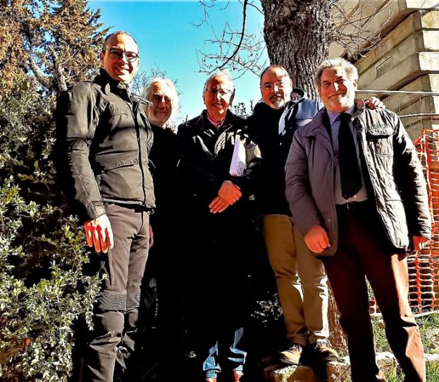Paganica, presso l'orto di Gioacchino Volpe