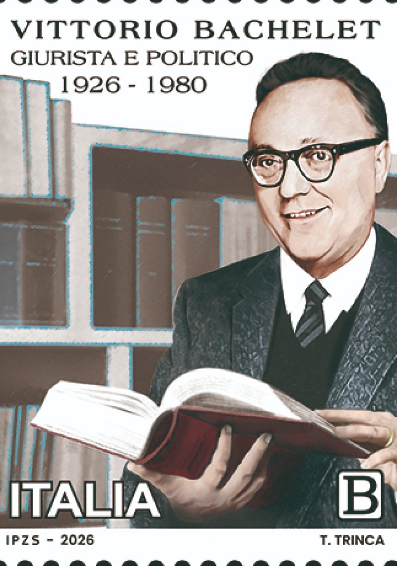 VITTORIO BACHELET, FRANCOBOLLO