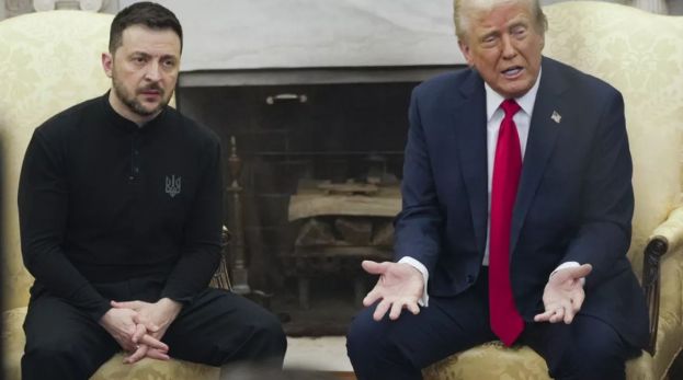 Zelensky e Trump