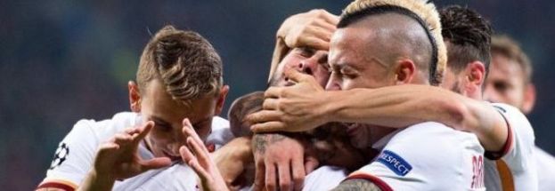 PAZZA ROMA,MATCH PIROTECNICO A LEVERKUSEN:DA 0-2 A 4-1,POI IL BAYER RIACCIUFFA IL PAREGGIO