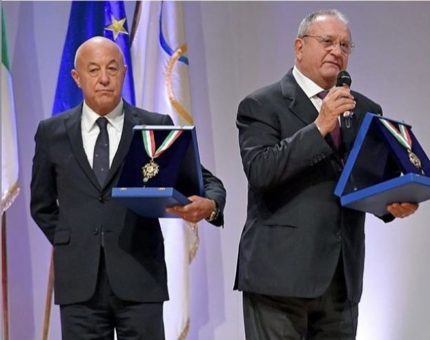 1 - Sabatino Aracu premiazione Collari D'oro Coni