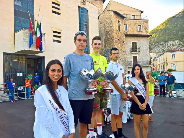 TROFEO SANTI MARTIRI, GRAN COLPO IN SOLITUDINE DI GIACOMO CASSARA' SULLE STRADE DI CELANO