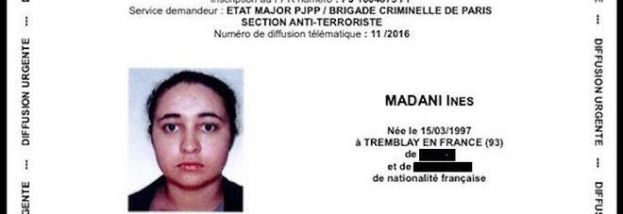 PARIGI, ARRESTATE TRE DONNE CHE PREPARAVANO ATTENTATI. INES MADANI AVEVA GIURATO FEDELTA' ALL'ISIS