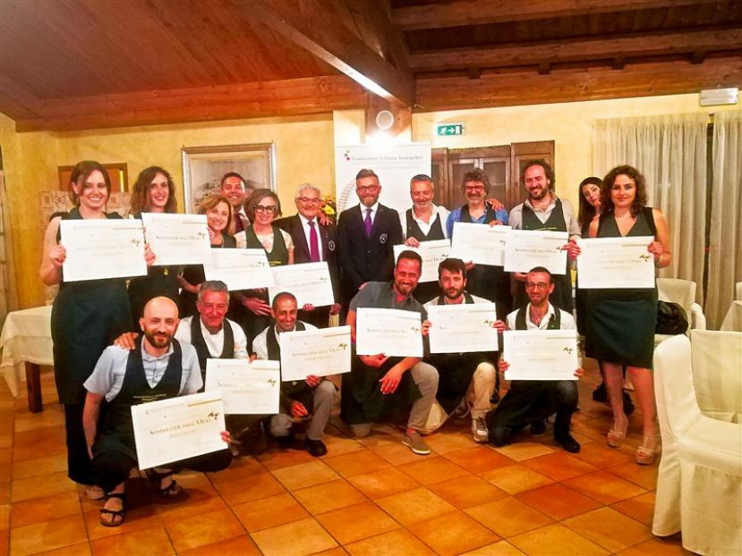 I nuovi Spmelier dell'Olio di Carsoli