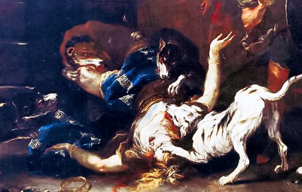 Jezabel dilaniata dai cani,Galleria Nazionale