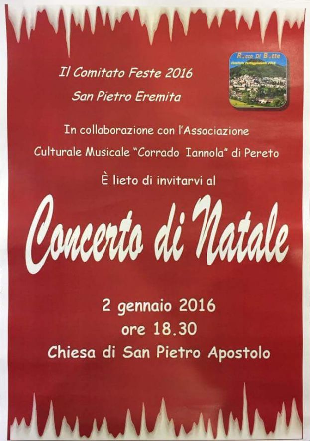 CONCERTO DI NATALE A ROCCA DI BOTTE