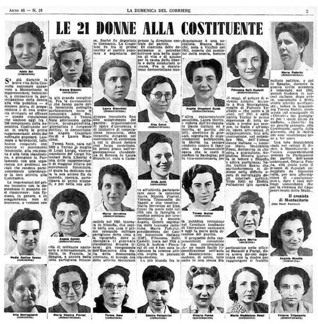 Donne Assemblea Costituente