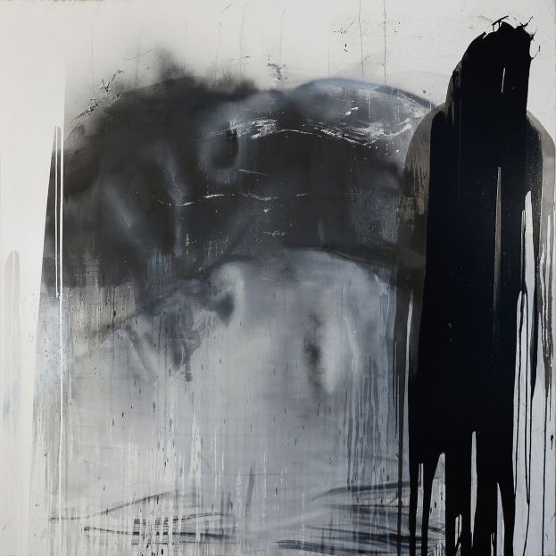 Thomas Lange-Teheran (Vergine)_2020-2021_tecnica mista su tela