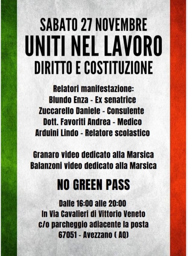 Locandina Avezzano